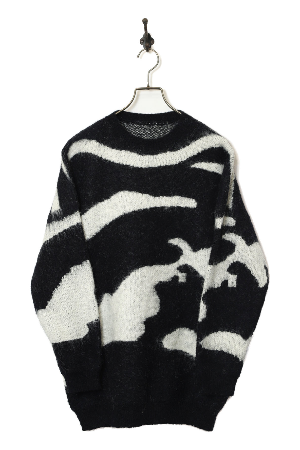 VINTAGE JAQUARD KNIT SWEATER/L