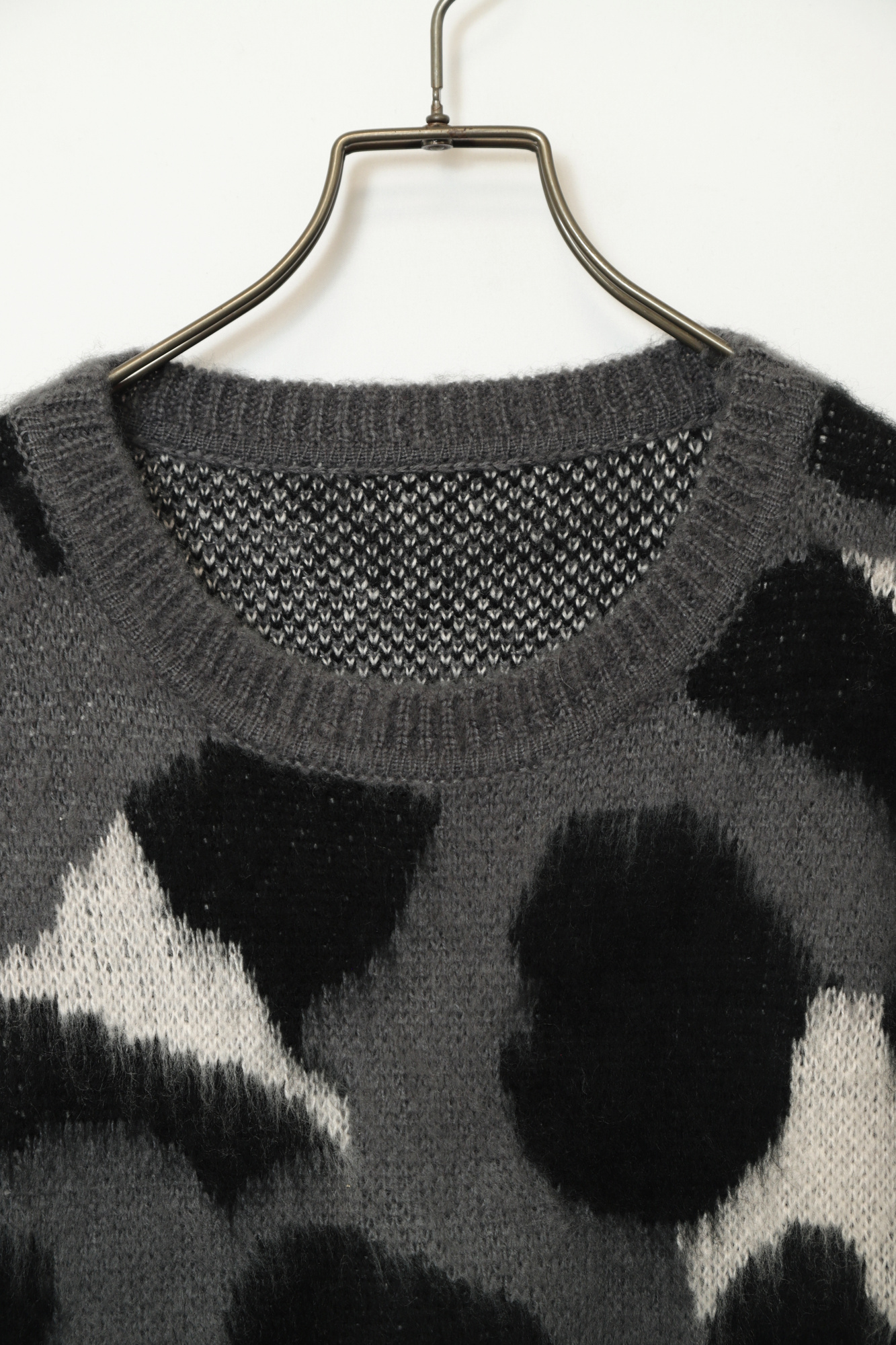 Alternative view of VINTAGE JAQUARD KNIT SWEATER/XL