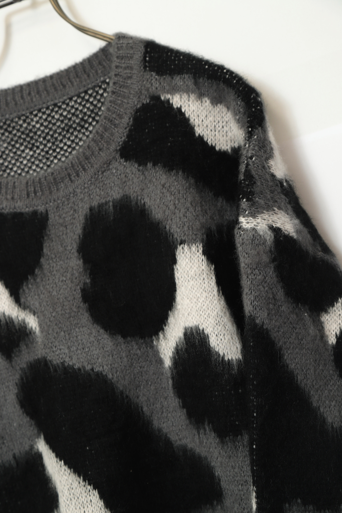 VINTAGE JAQUARD KNIT SWEATER/XL - 画像 (3)