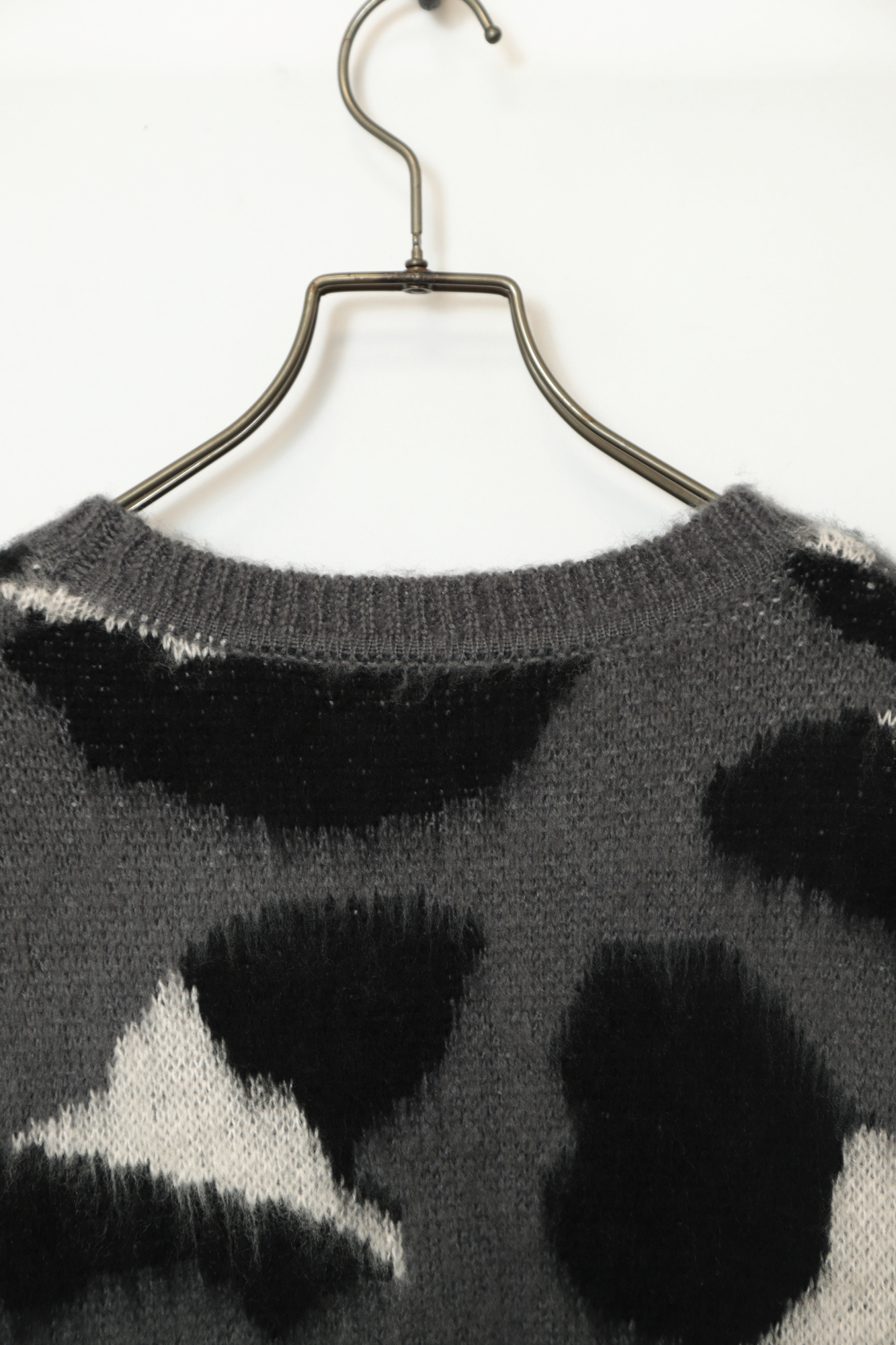 VINTAGE JAQUARD KNIT SWEATER/XL - 画像 (7)