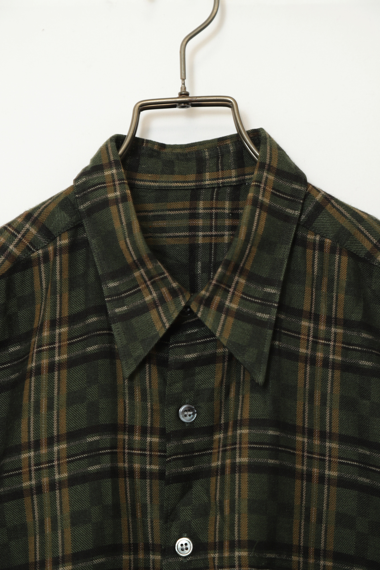 Alternative view of VINTAGE WOOLY CHECK SHIRT/L