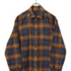 VINTAGE WOOLY CHECK SHIRT/L