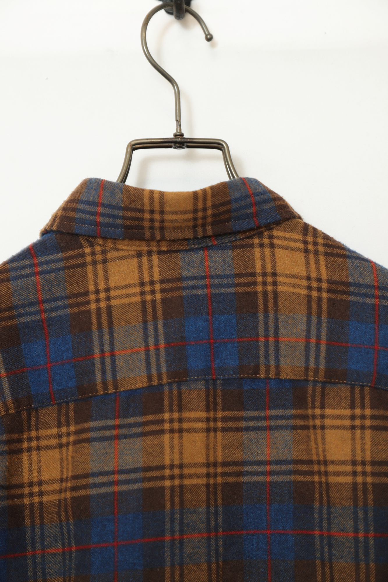 VINTAGE WOOLY CHECK SHIRT/L - 画像 (7)