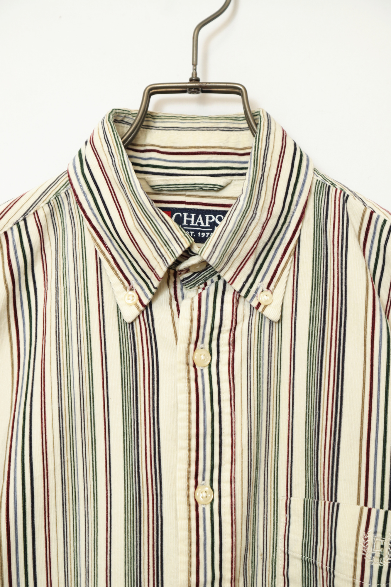 Alternative view of USED CHAPS STRIPE CORDUROY SHIRT/M