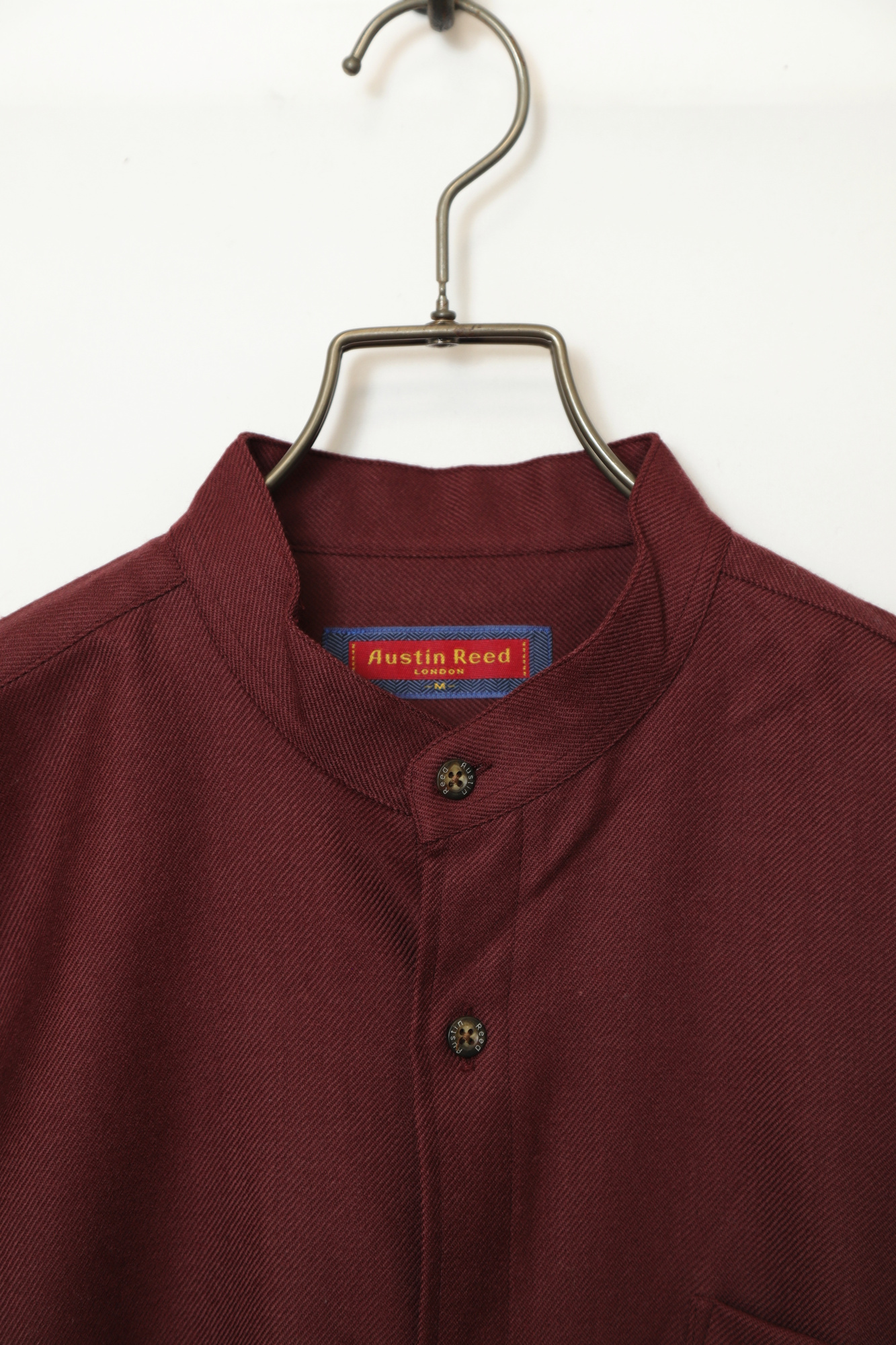 Alternative view of USED AUSTIN REED STAND COLLAR SHIRT/M