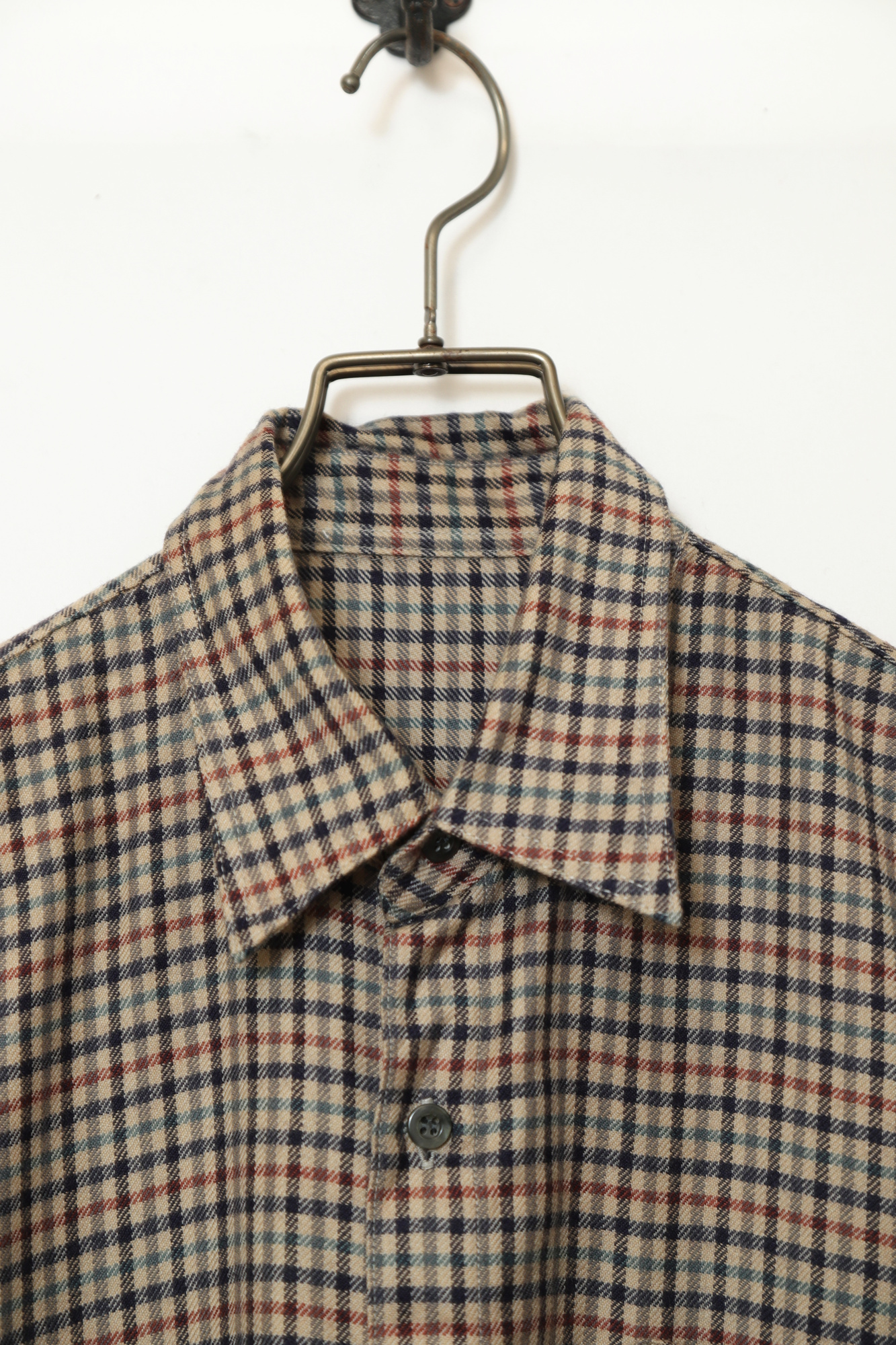 Alternative view of VINTAGE WOOLY CHECK SHIRT/M