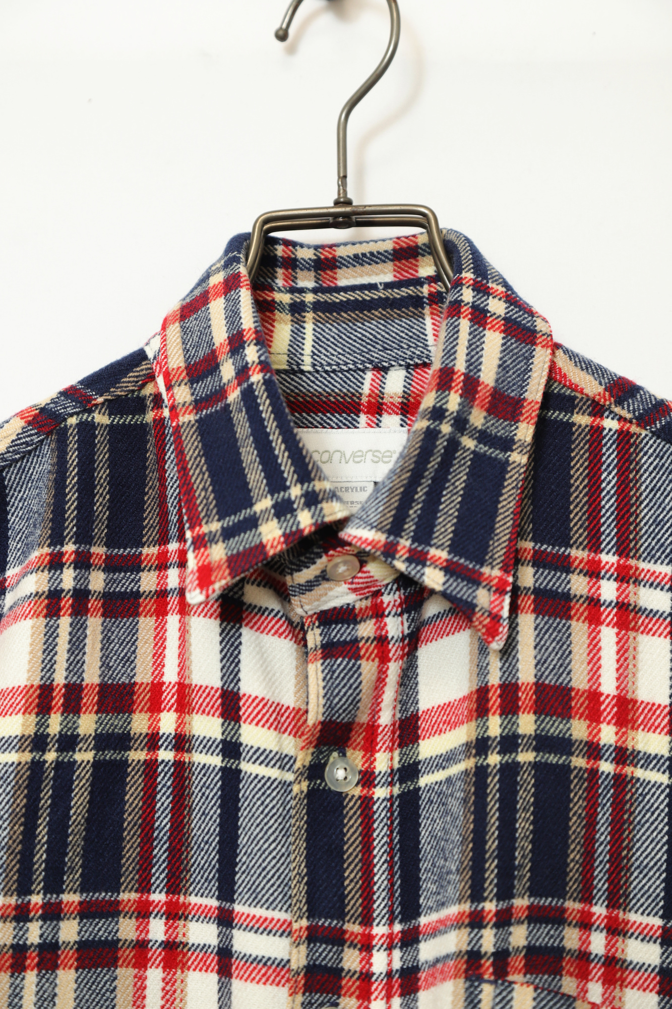 Alternative view of USED CONVERSE WOOLY CHECK SHIRT/L