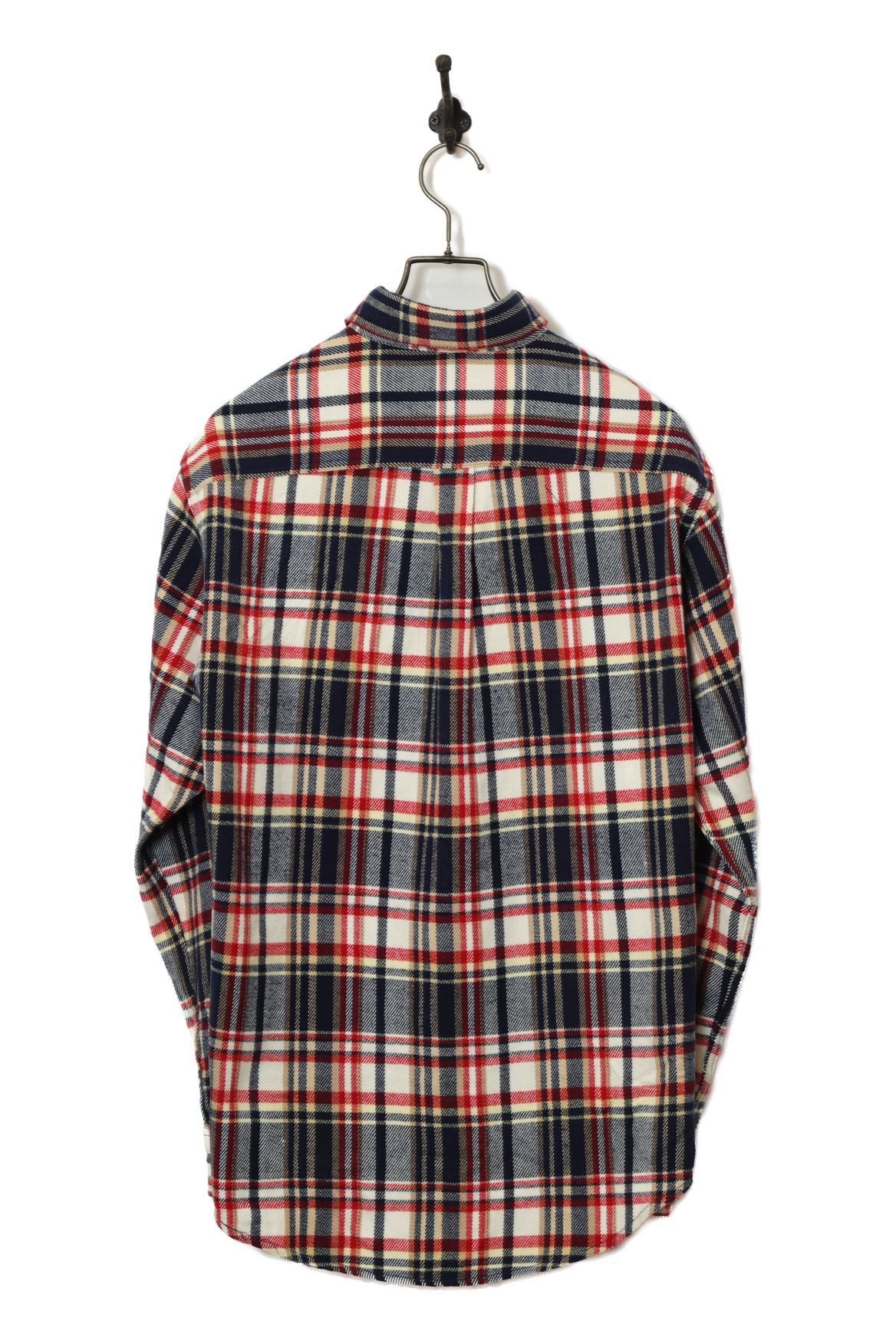 USED CONVERSE WOOLY CHECK SHIRT/L - 画像 (7)