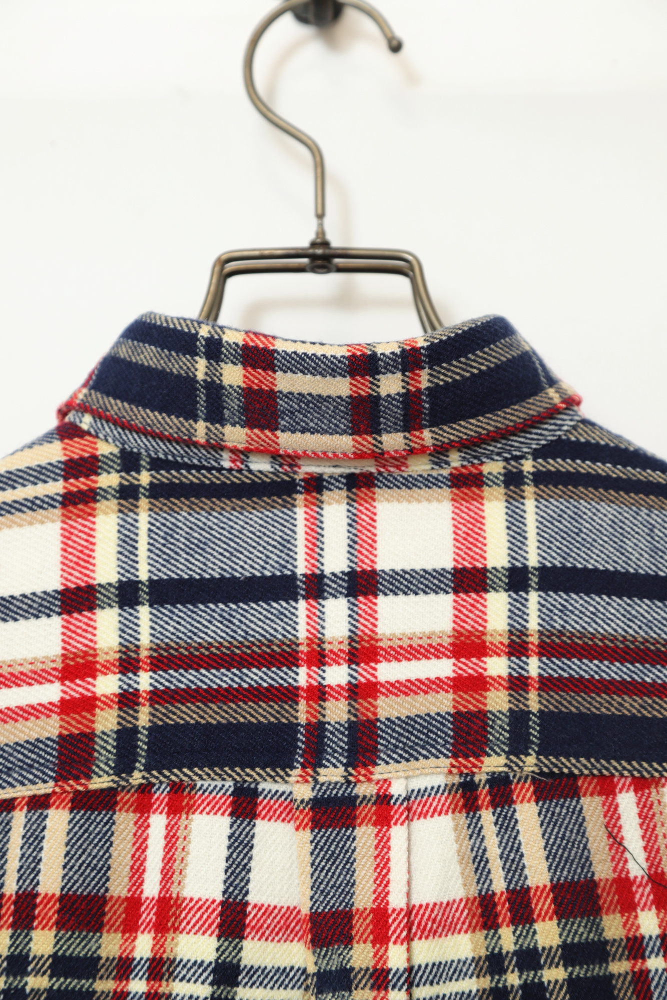 USED CONVERSE WOOLY CHECK SHIRT/L - 画像 (8)