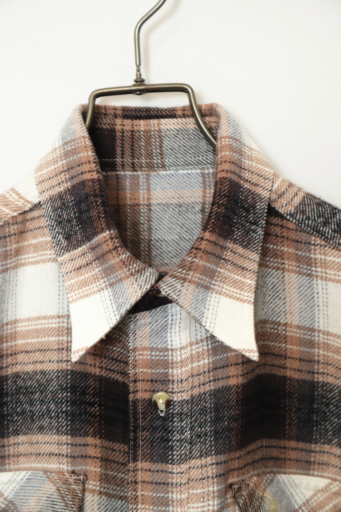 Alternative view of USED WOOLY CHECK SHIRT/L