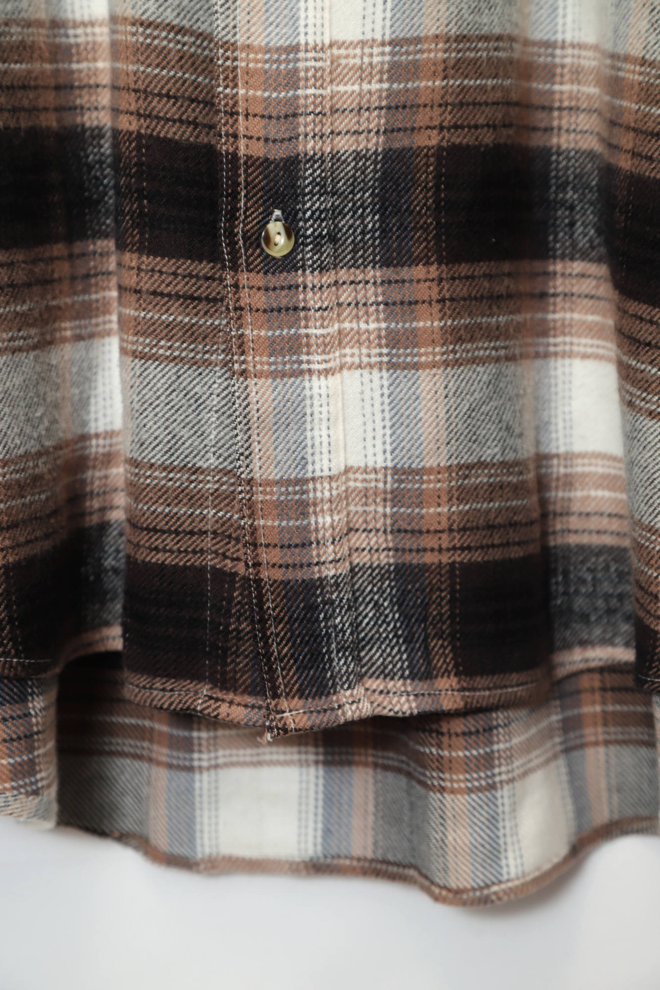 USED WOOLY CHECK SHIRT/L - 画像 (5)