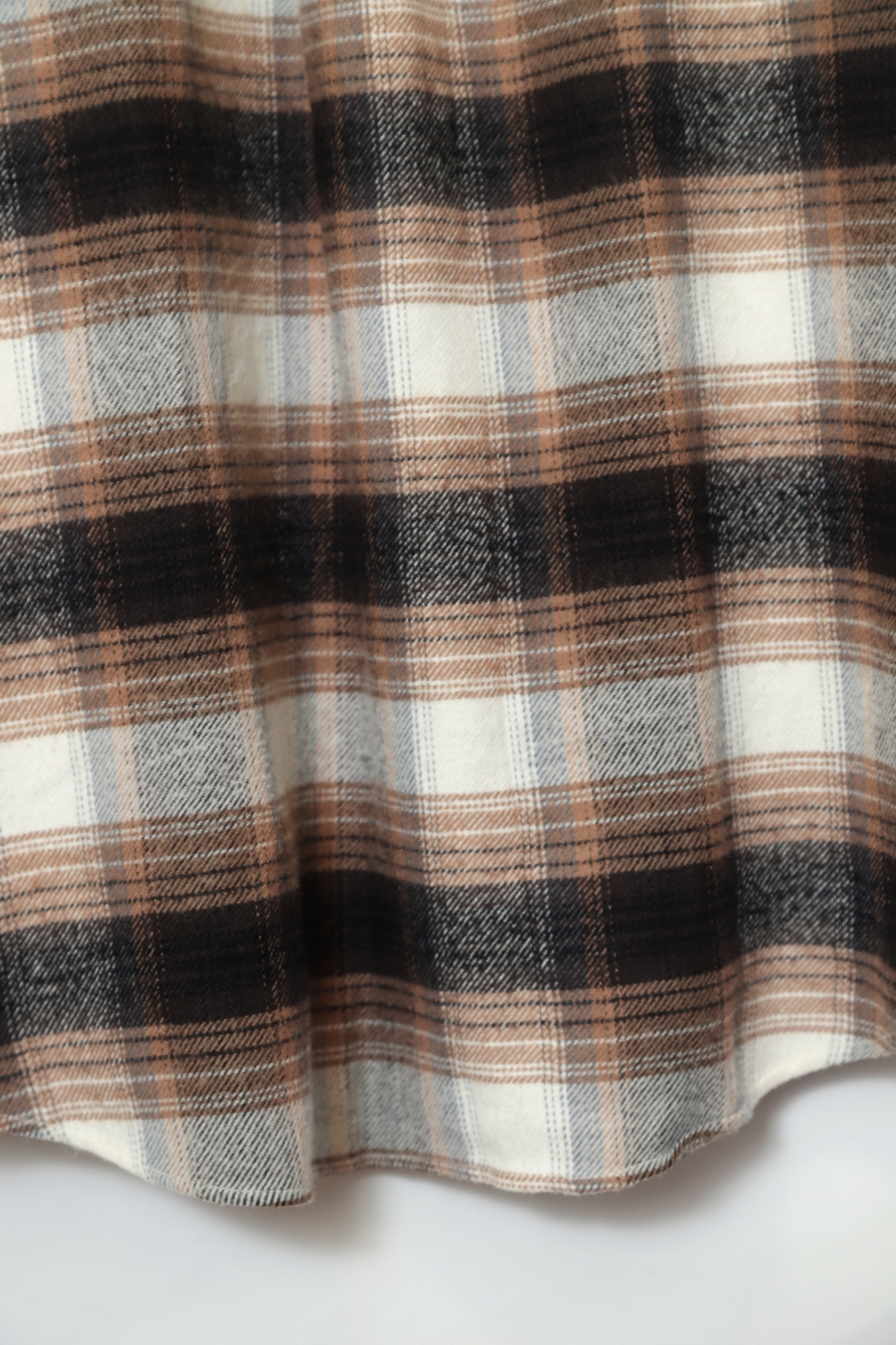USED WOOLY CHECK SHIRT/L - 画像 (8)