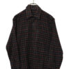 VINTAGE WOOLY CHECK CPO JACKET/L