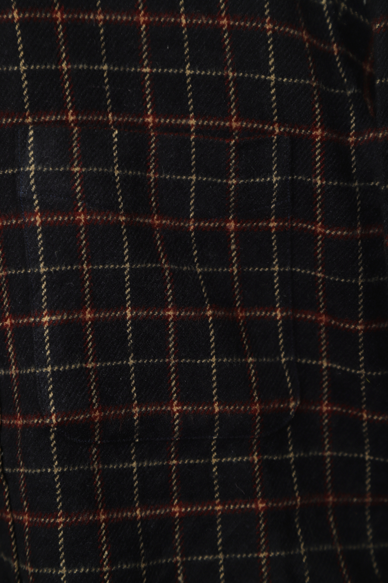 VINTAGE WOOLY CHECK CPO JACKET/L - 画像 (3)