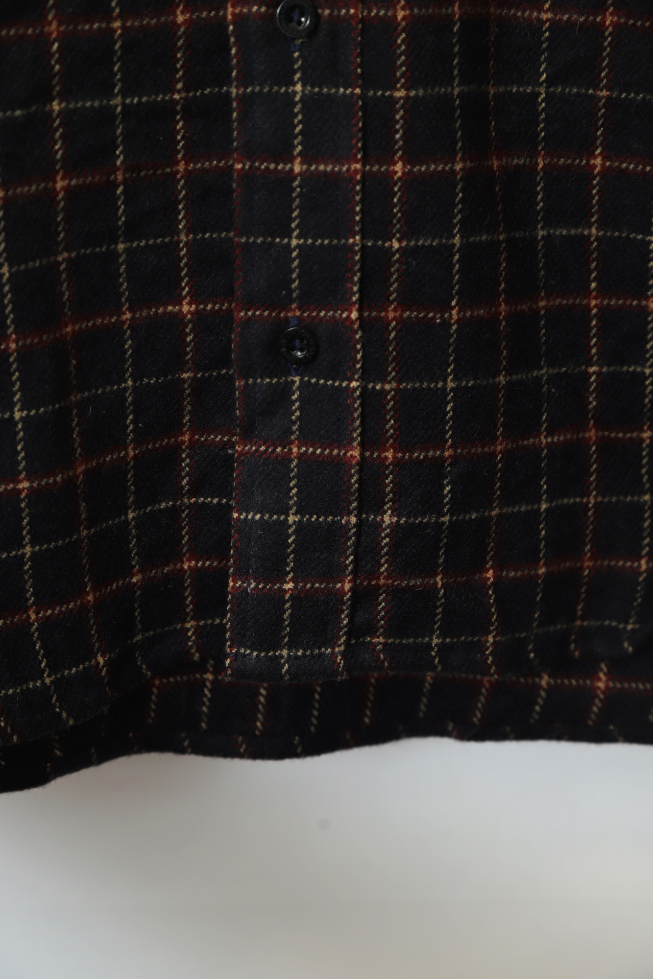 VINTAGE WOOLY CHECK CPO JACKET/L - 画像 (5)