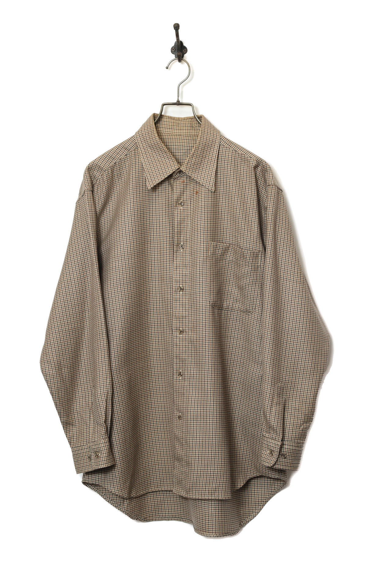 VINTAGE CHECK SHIRT/XL