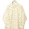 VINTAGE CORDUROY PRINTED SHIRT/XL