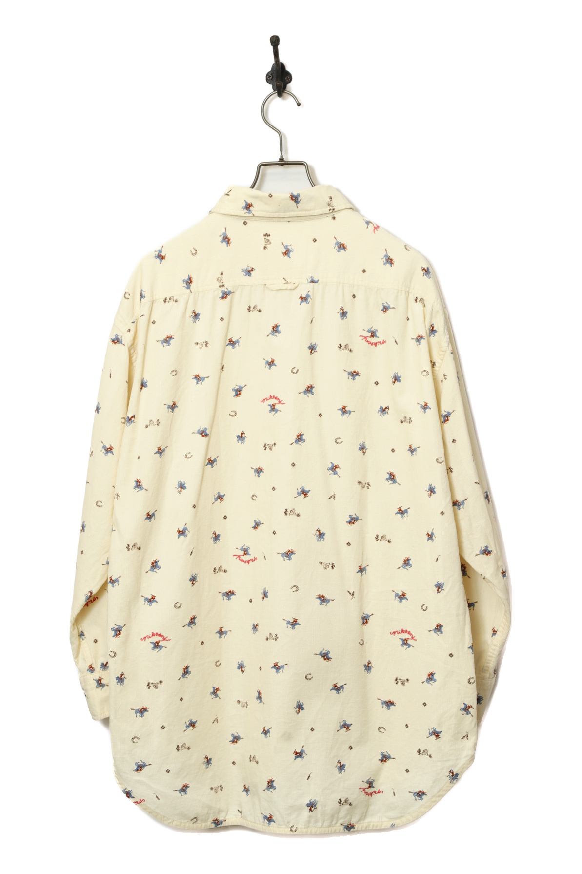 VINTAGE CORDUROY PRINTED SHIRT/XL - 画像 (6)