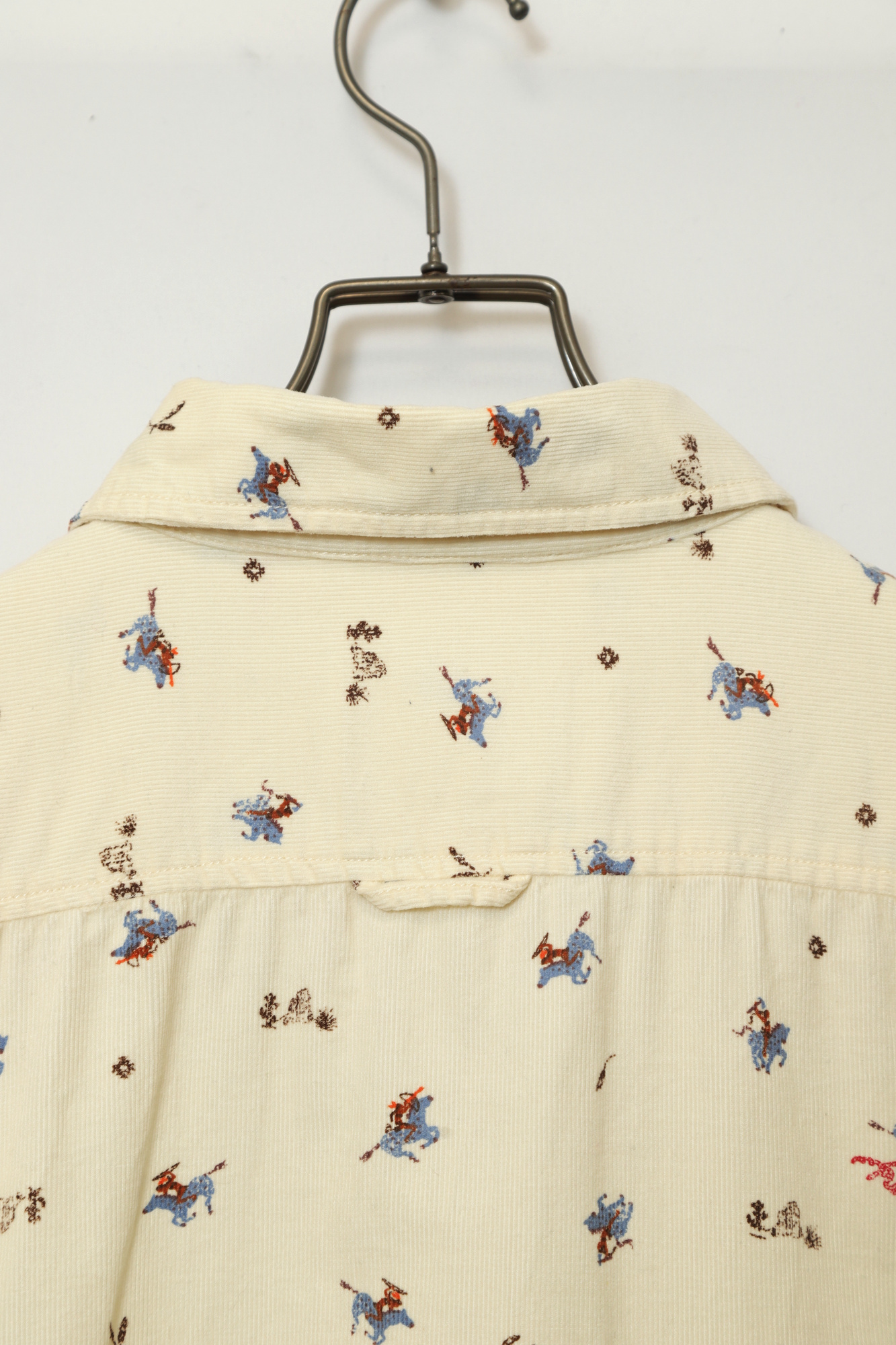 VINTAGE CORDUROY PRINTED SHIRT/XL - 画像 (7)