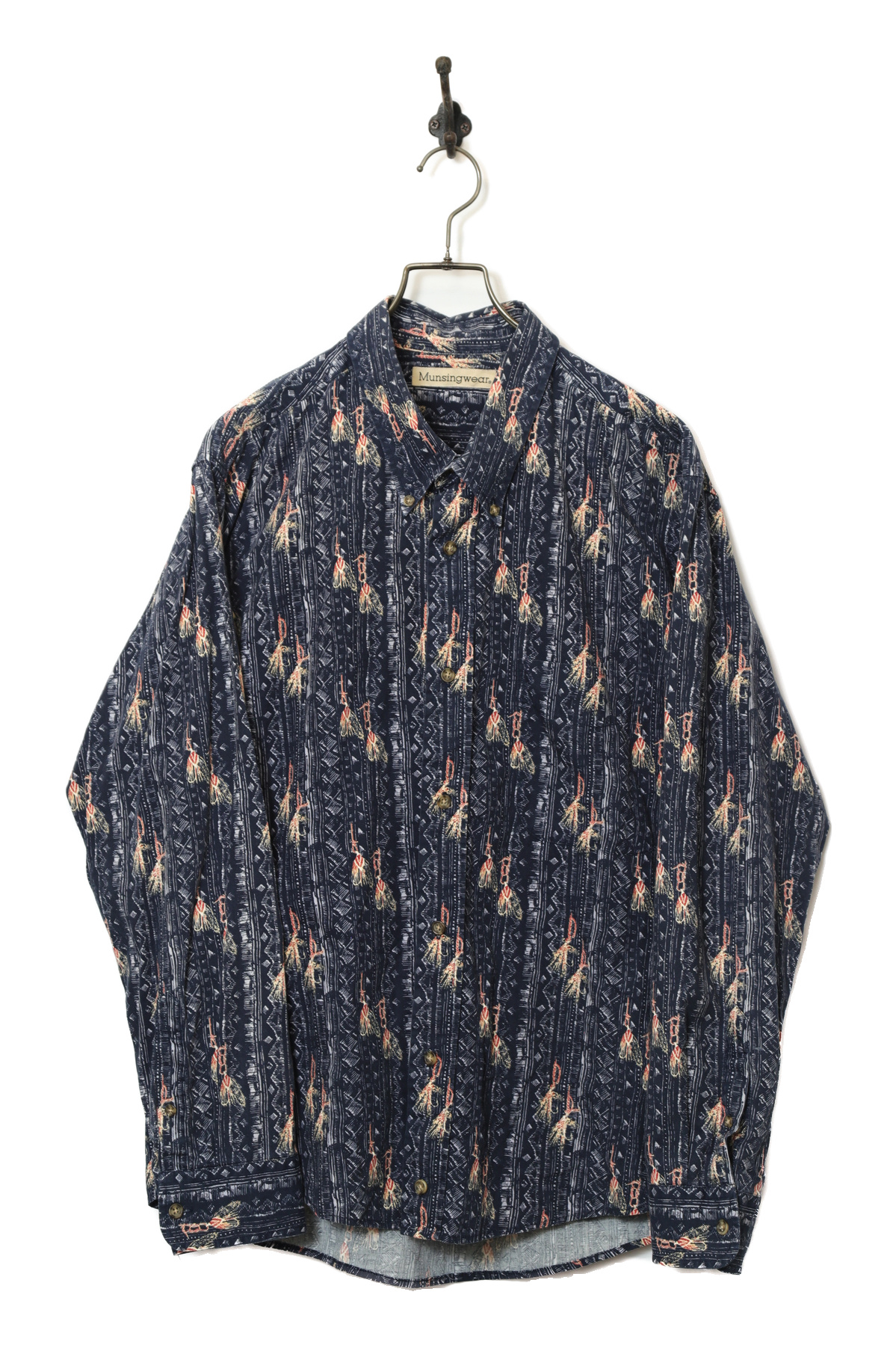 VINTAGE PRINTED SHIRT/XL