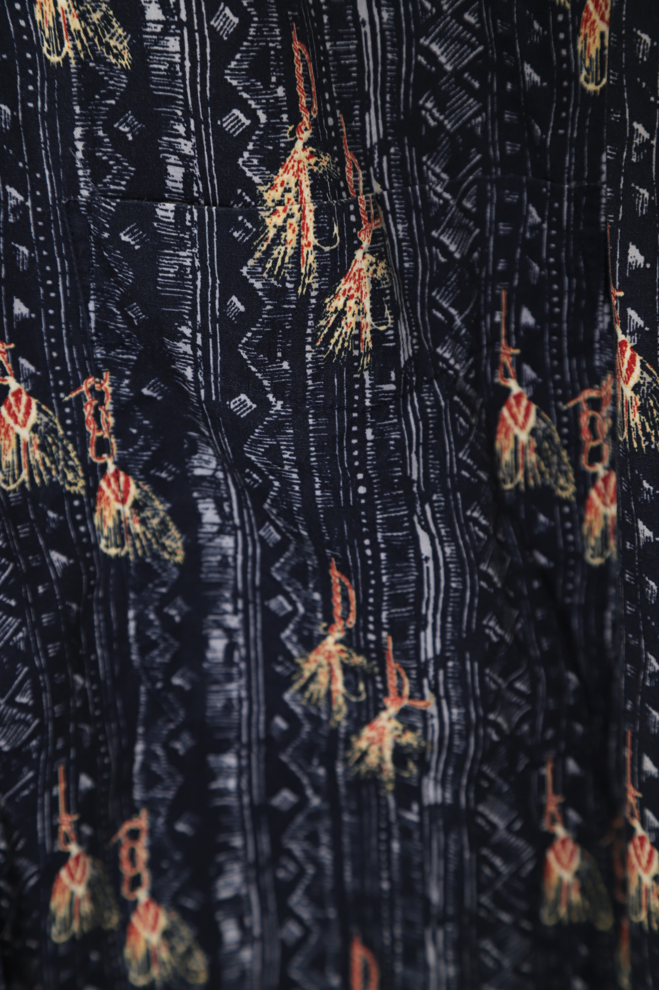 VINTAGE PRINTED SHIRT/XL - 画像 (4)