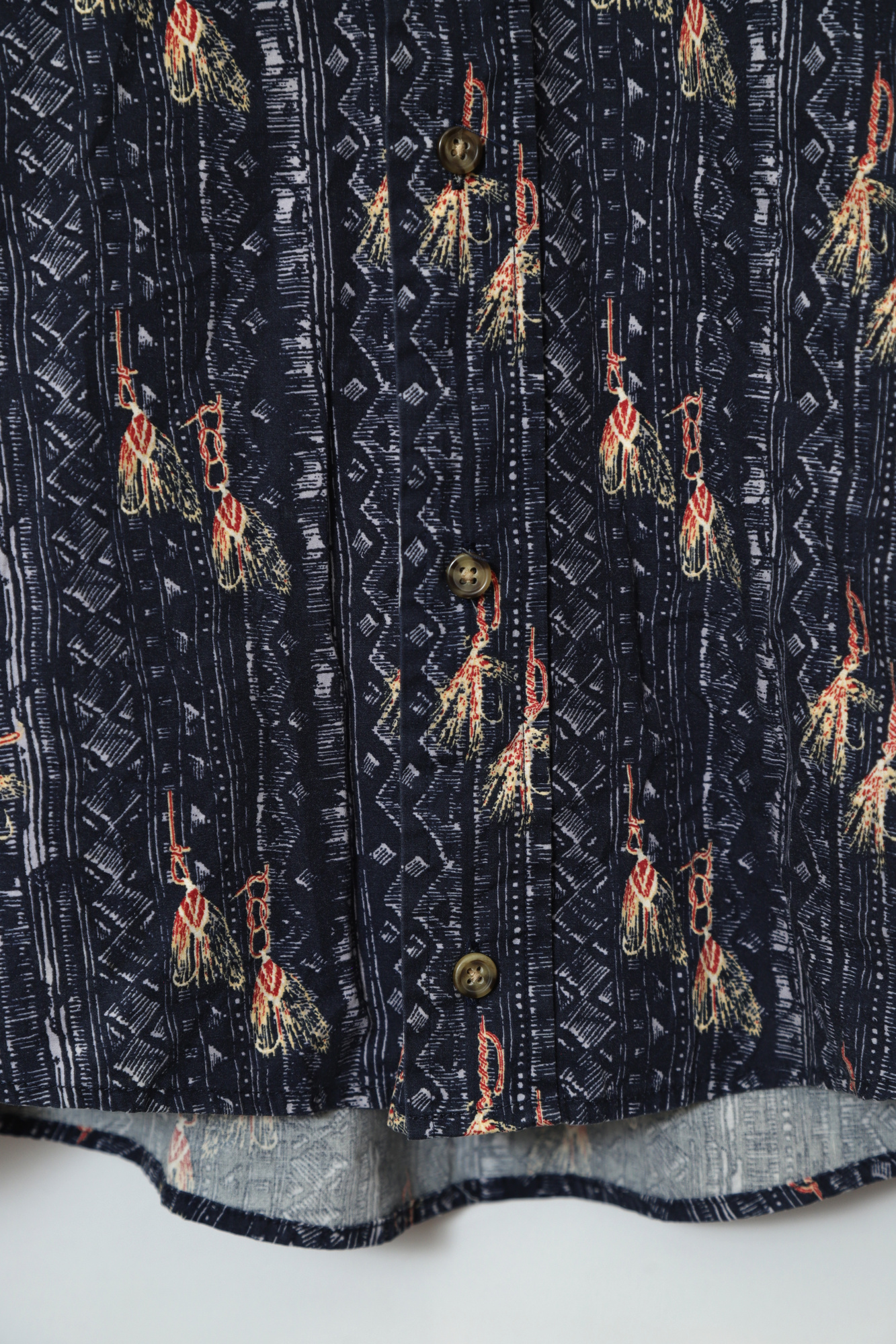 VINTAGE PRINTED SHIRT/XL - 画像 (6)