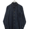 VINTAGE CHECK CORDUROY SHIRT/L
