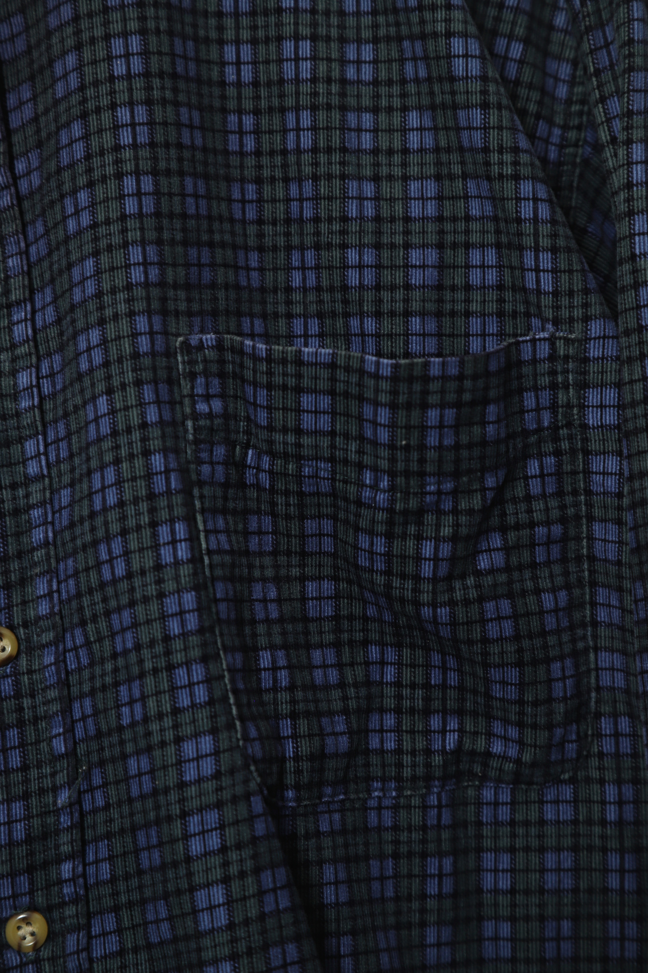 VINTAGE CHECK CORDUROY SHIRT/L - 画像 (3)