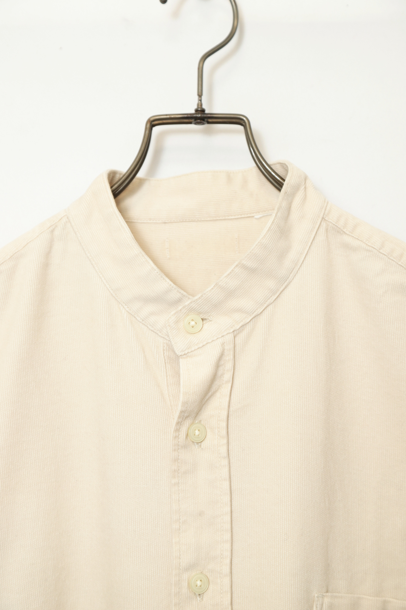 Alternative view of VINTAGE STAND COLLAR CORDUROY SHIRT/XL