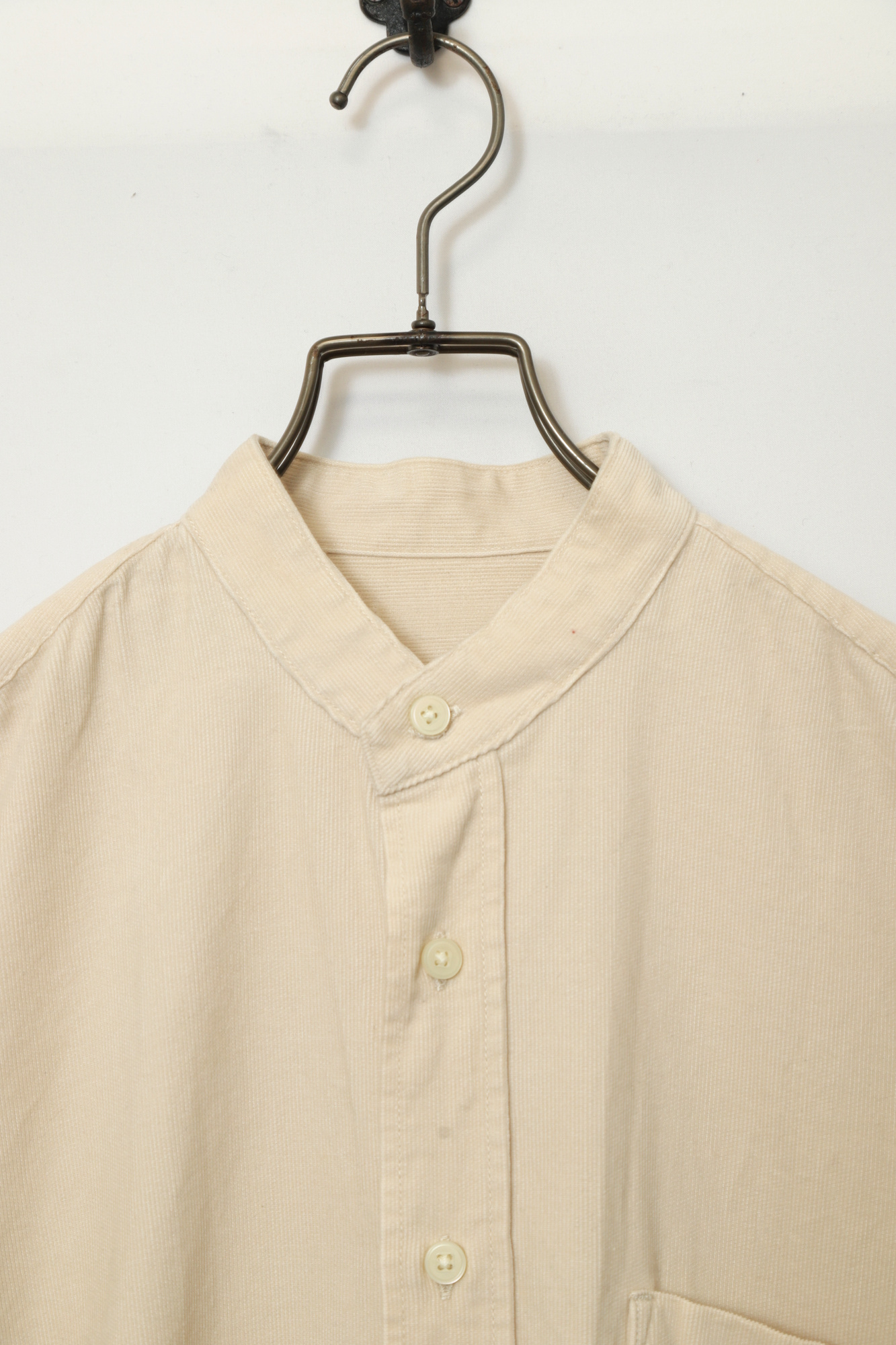 Alternative view of VINTAGE STAND COLLAR CORDUROY SHIRT/L