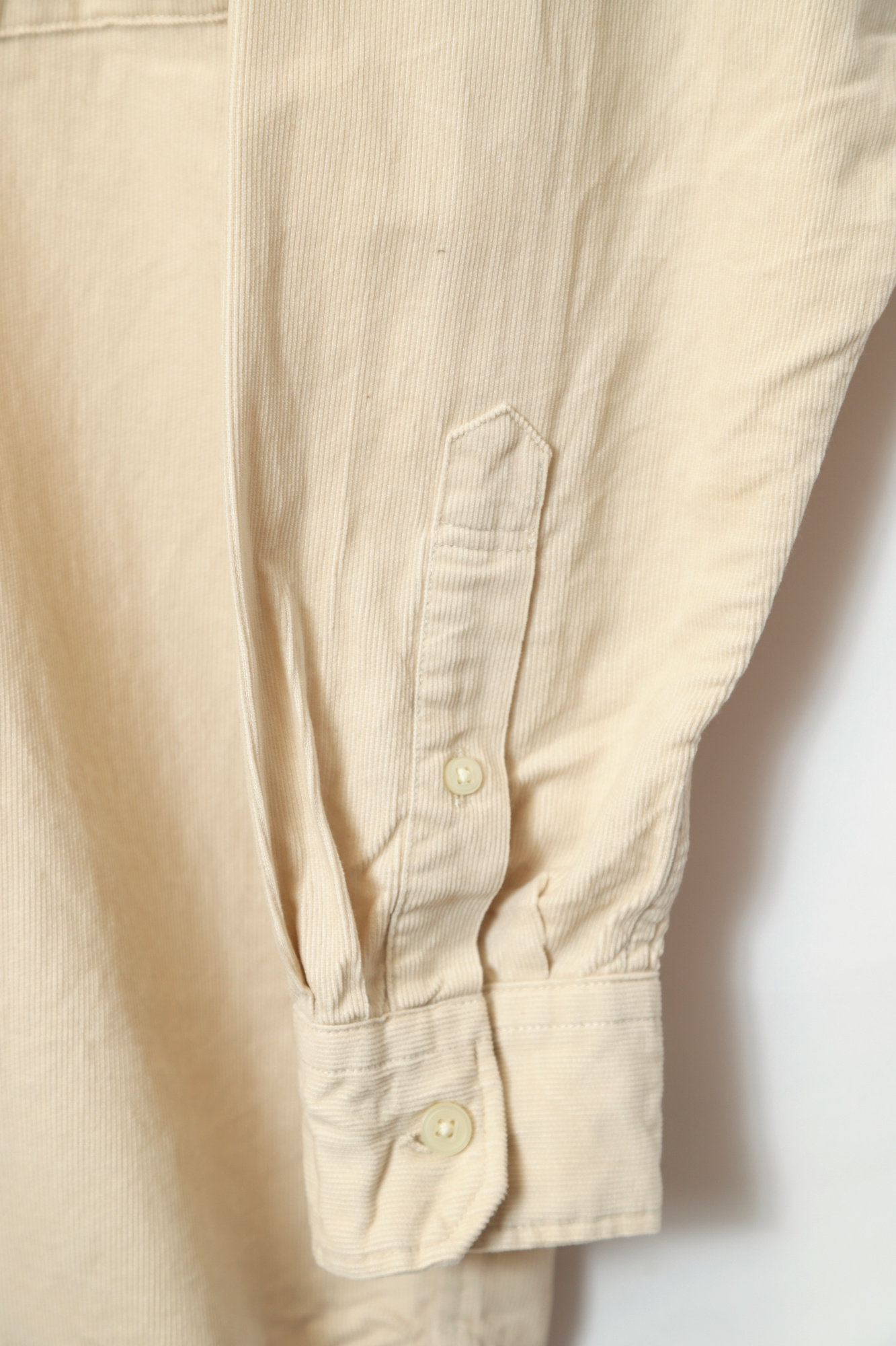 VINTAGE STAND COLLAR CORDUROY SHIRT/L - 画像 (4)