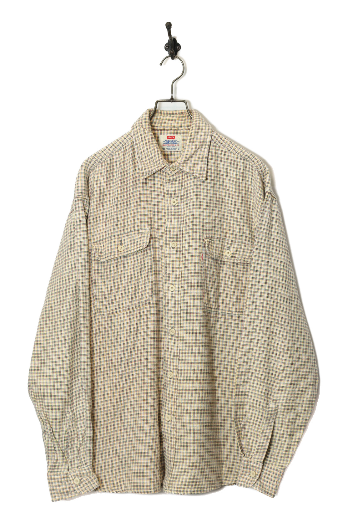 USED LEVI'S CHECK SHIRT/L