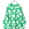 VINTAGE JAQUARD KNIT SWEATER/XL