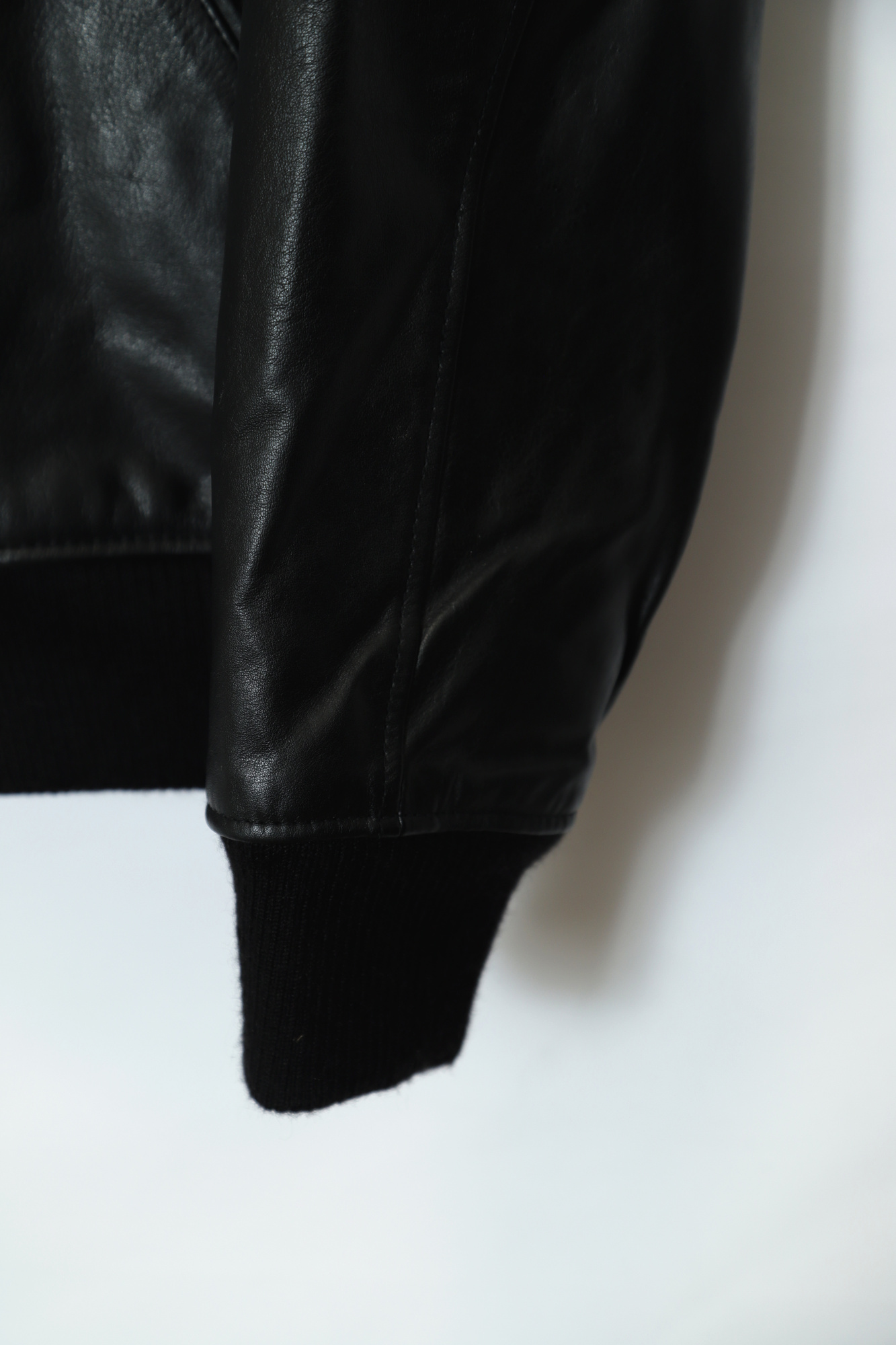 VINTAGE BOMBER LEATHER JACKET/M - 画像 (5)