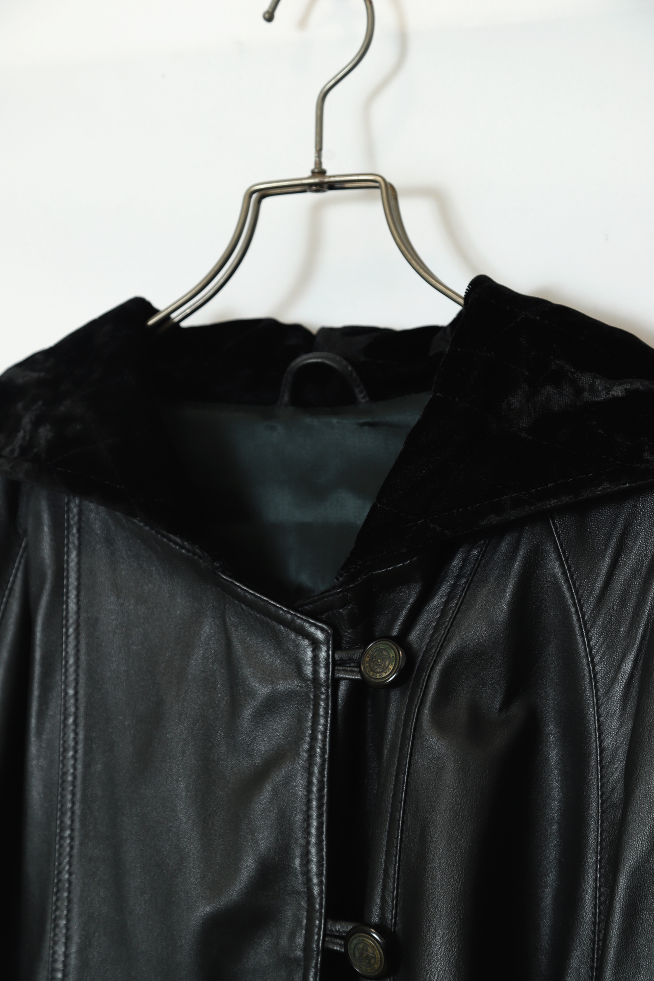 Alternative view of VINTAGE LEATHER JACKET/L