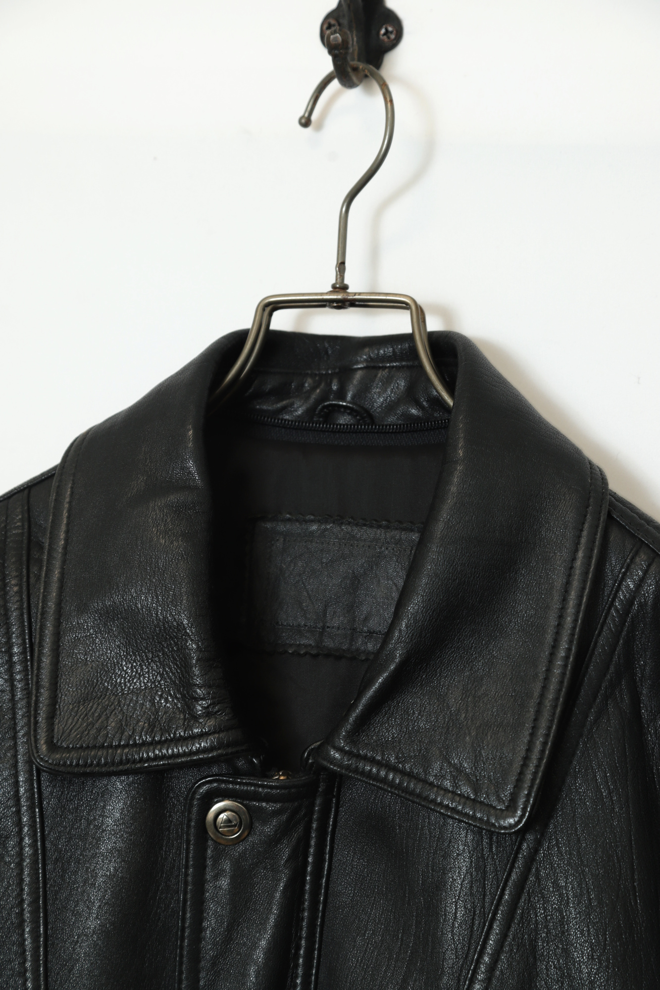 Alternative view of VINTAGE BOMBER LEATHER JACKET/XL