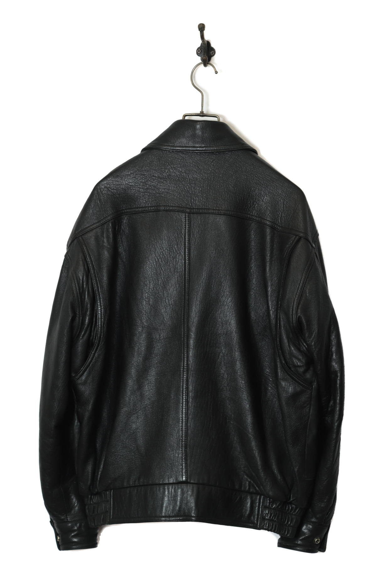 VINTAGE BOMBER LEATHER JACKET/XL - 画像 (7)