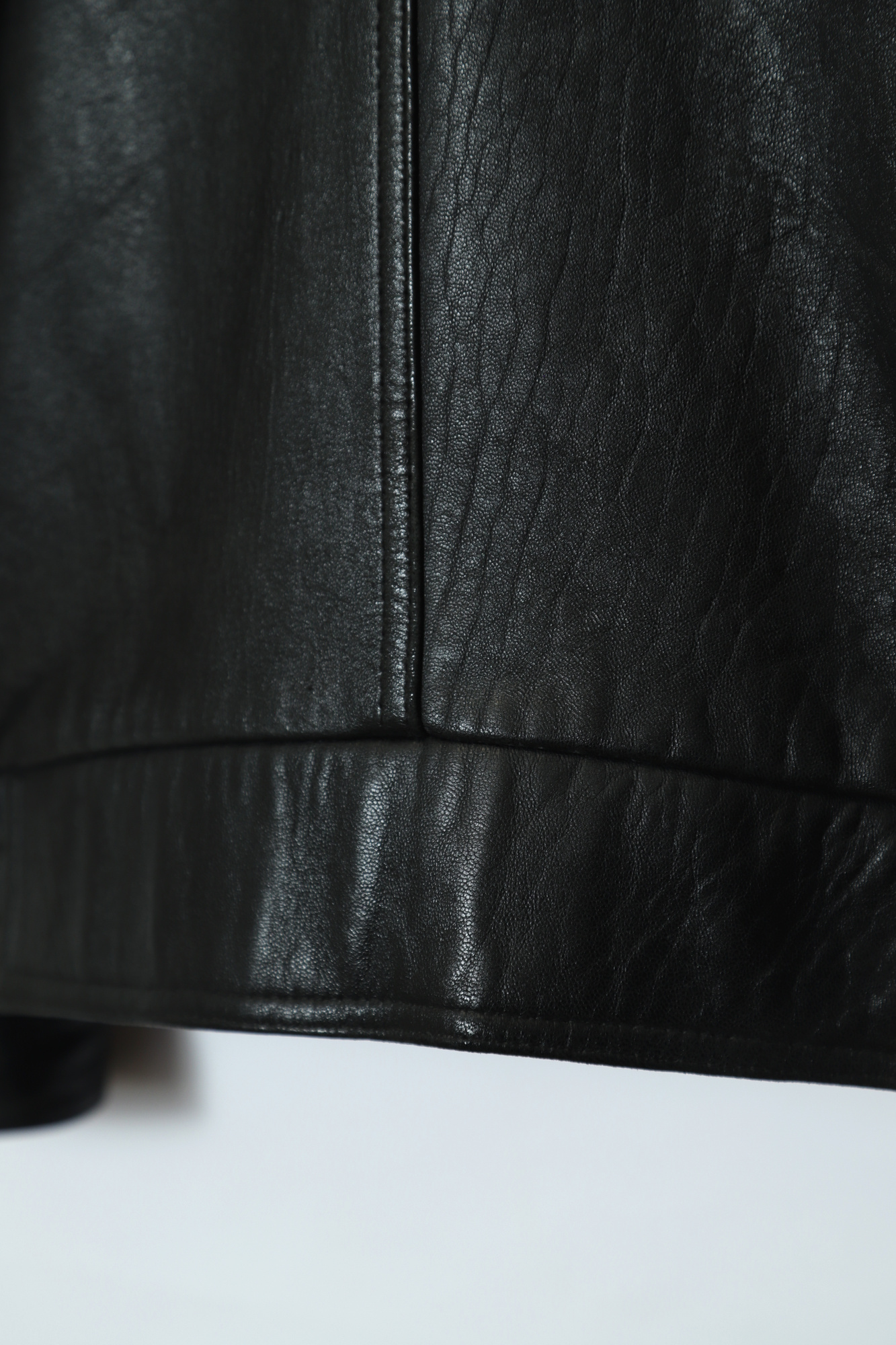 VINTAGE BOMBER LEATHER JACKET/XL - 画像 (9)