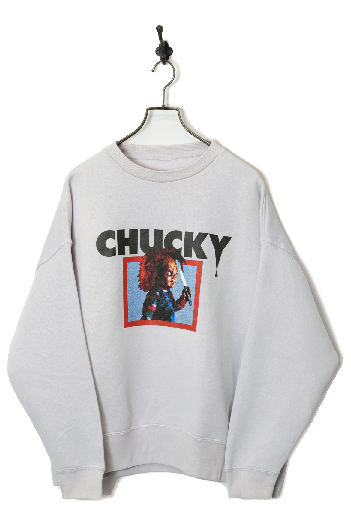 USED PRINTED SWEAT SHIRT/XL