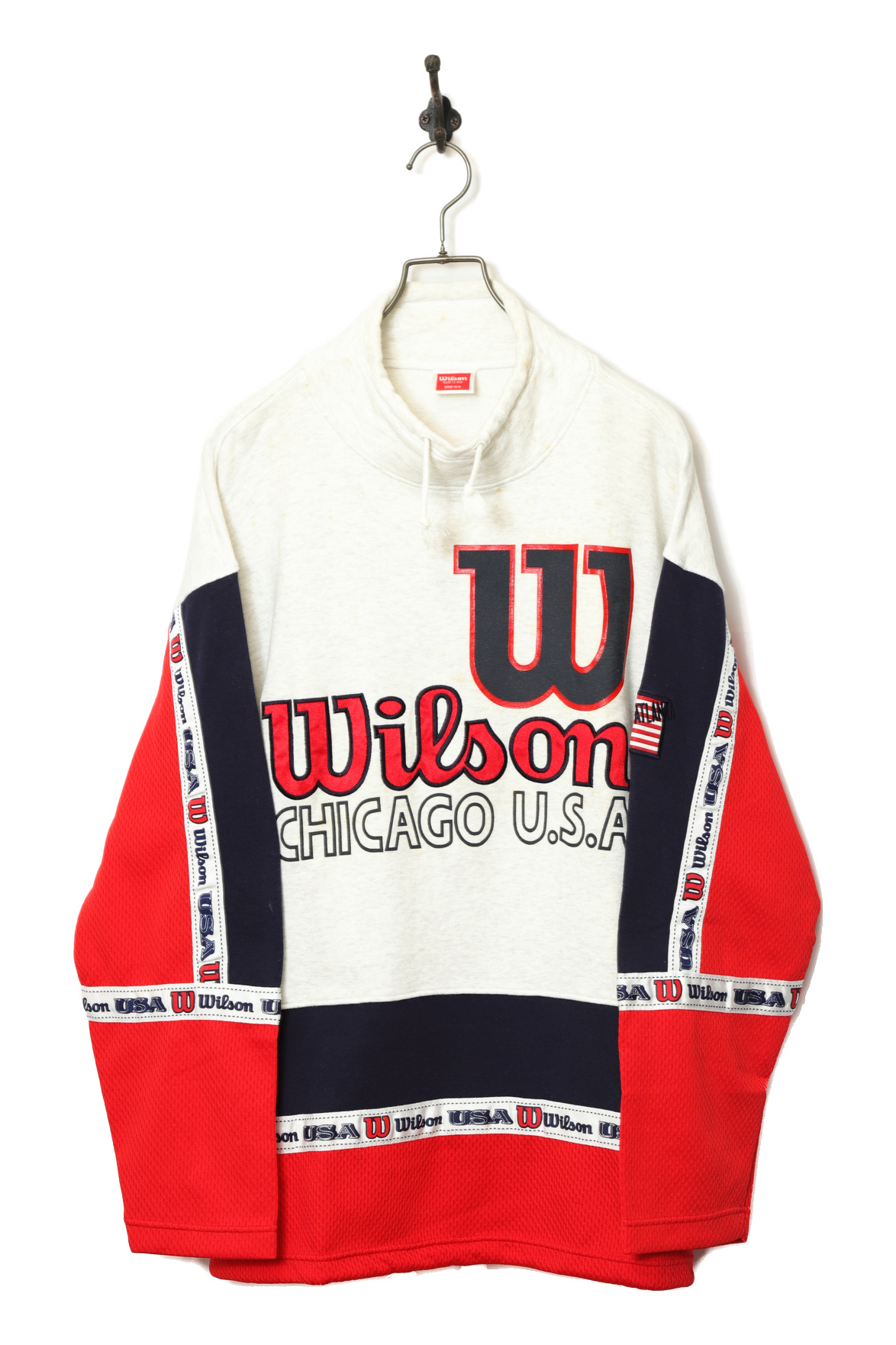 USED WILSON PULL-OVER SWEAT SHIRT/XL