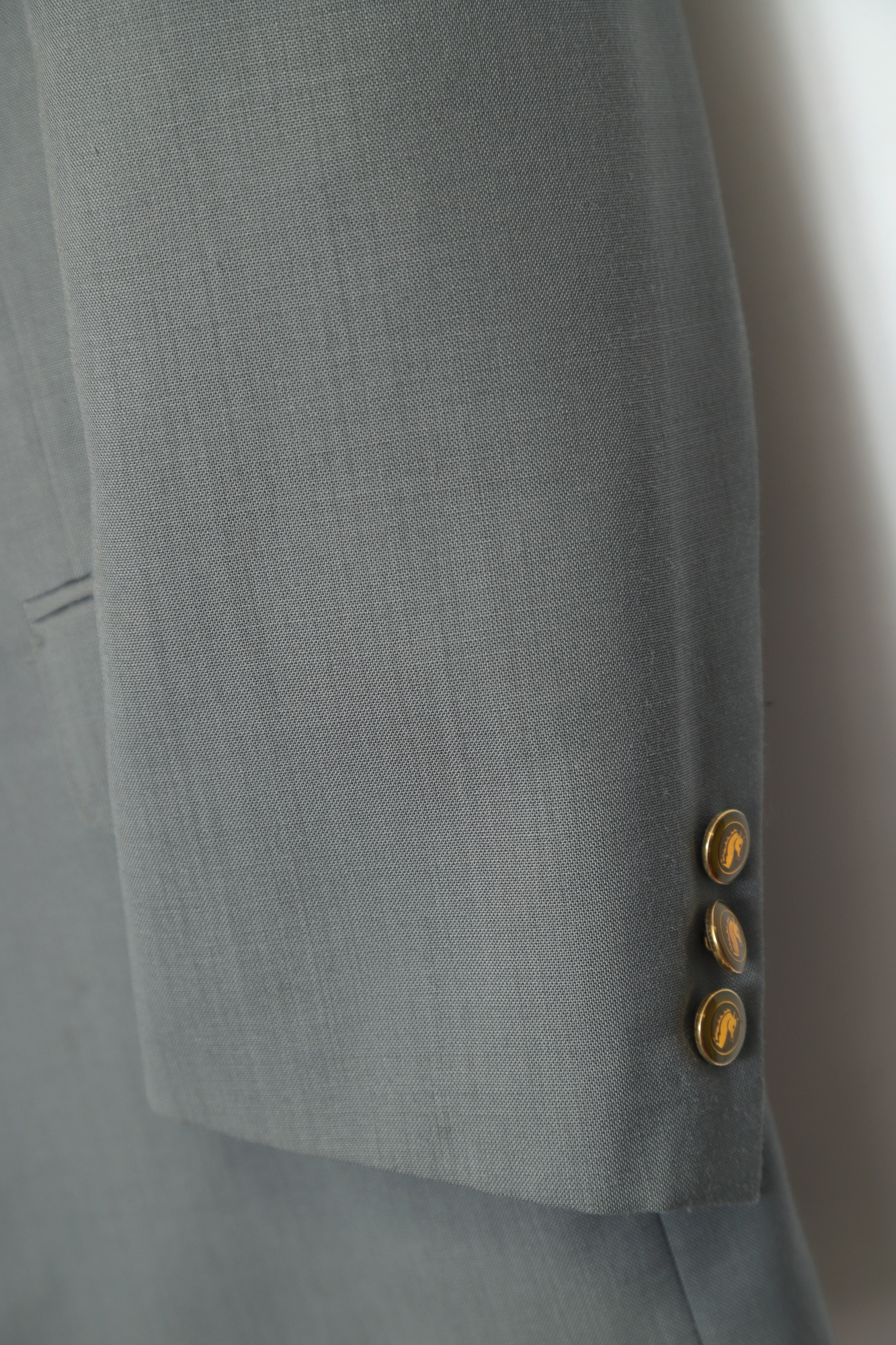 VINTAGE PIERRE CARDIN DOUBLE TAILORED JACKET/L - 画像 (4)
