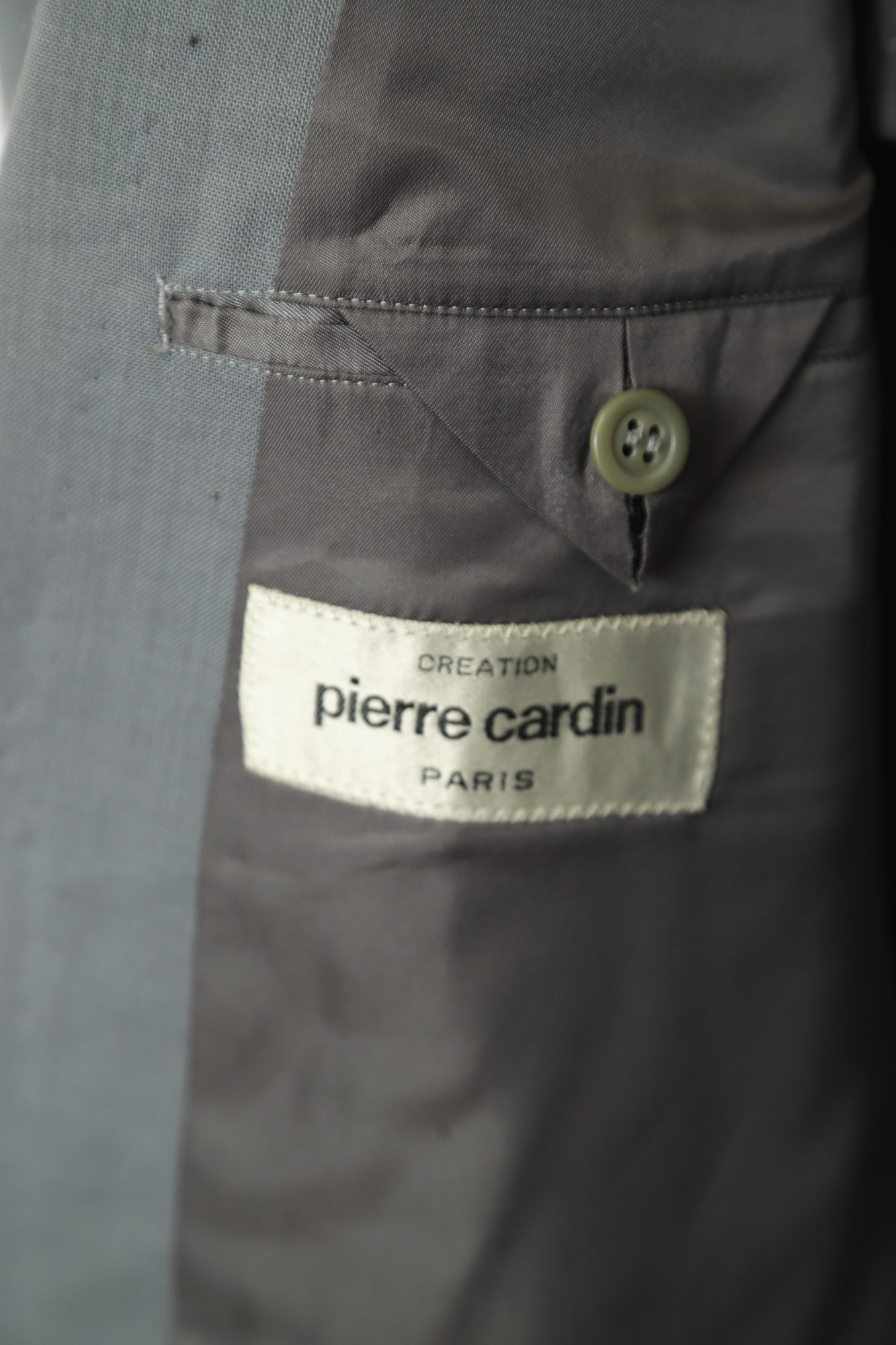 VINTAGE PIERRE CARDIN DOUBLE TAILORED JACKET/L - 画像 (7)