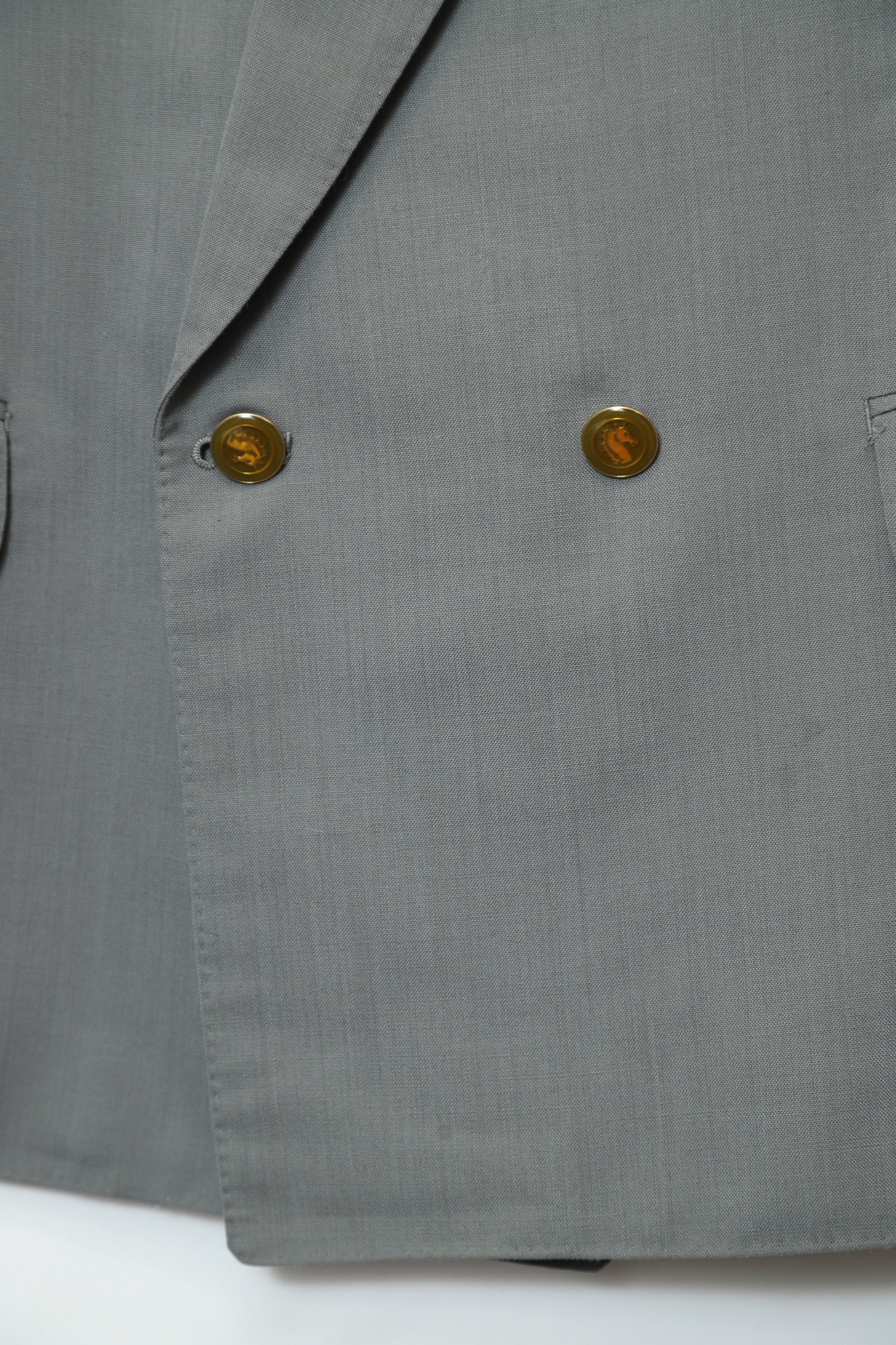 VINTAGE PIERRE CARDIN DOUBLE TAILORED JACKET/L - 画像 (8)