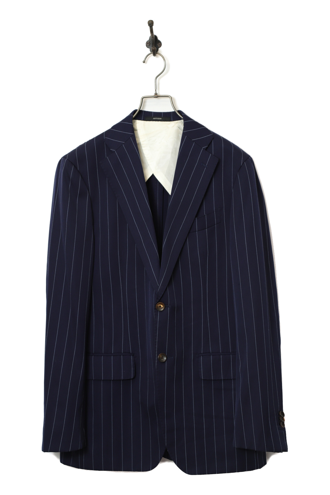 USED ARTISAN STRIPE TAILORED JACKET/M