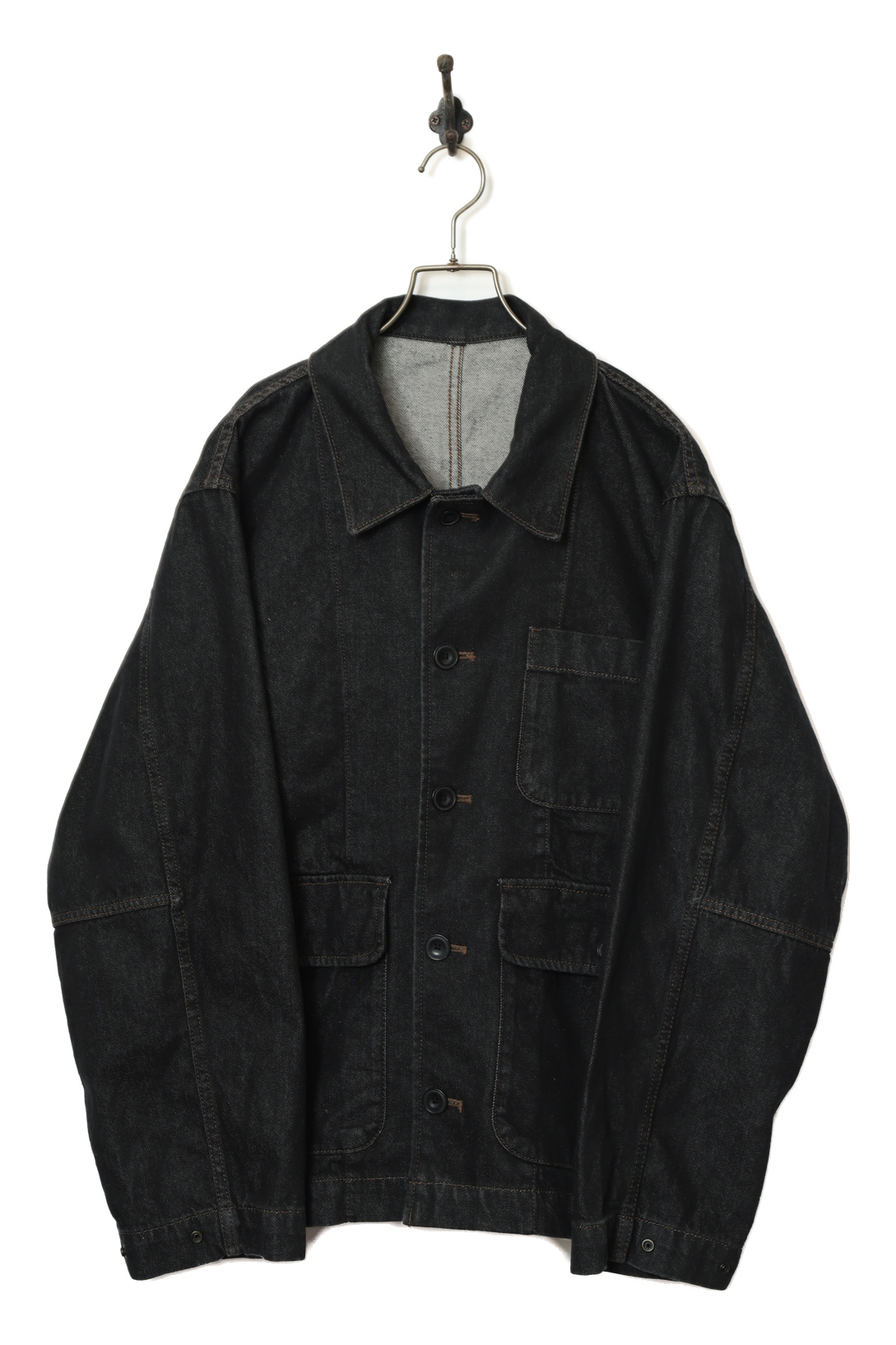 VINTAGE COVERALL DENIM JACKET/XL