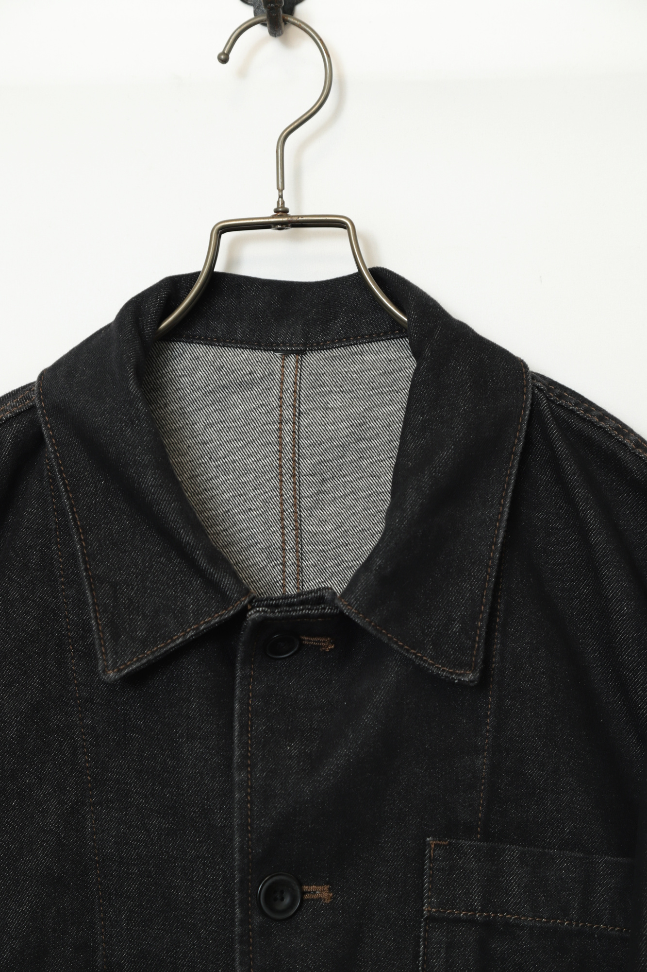 Alternative view of VINTAGE COVERALL DENIM JACKET/XL