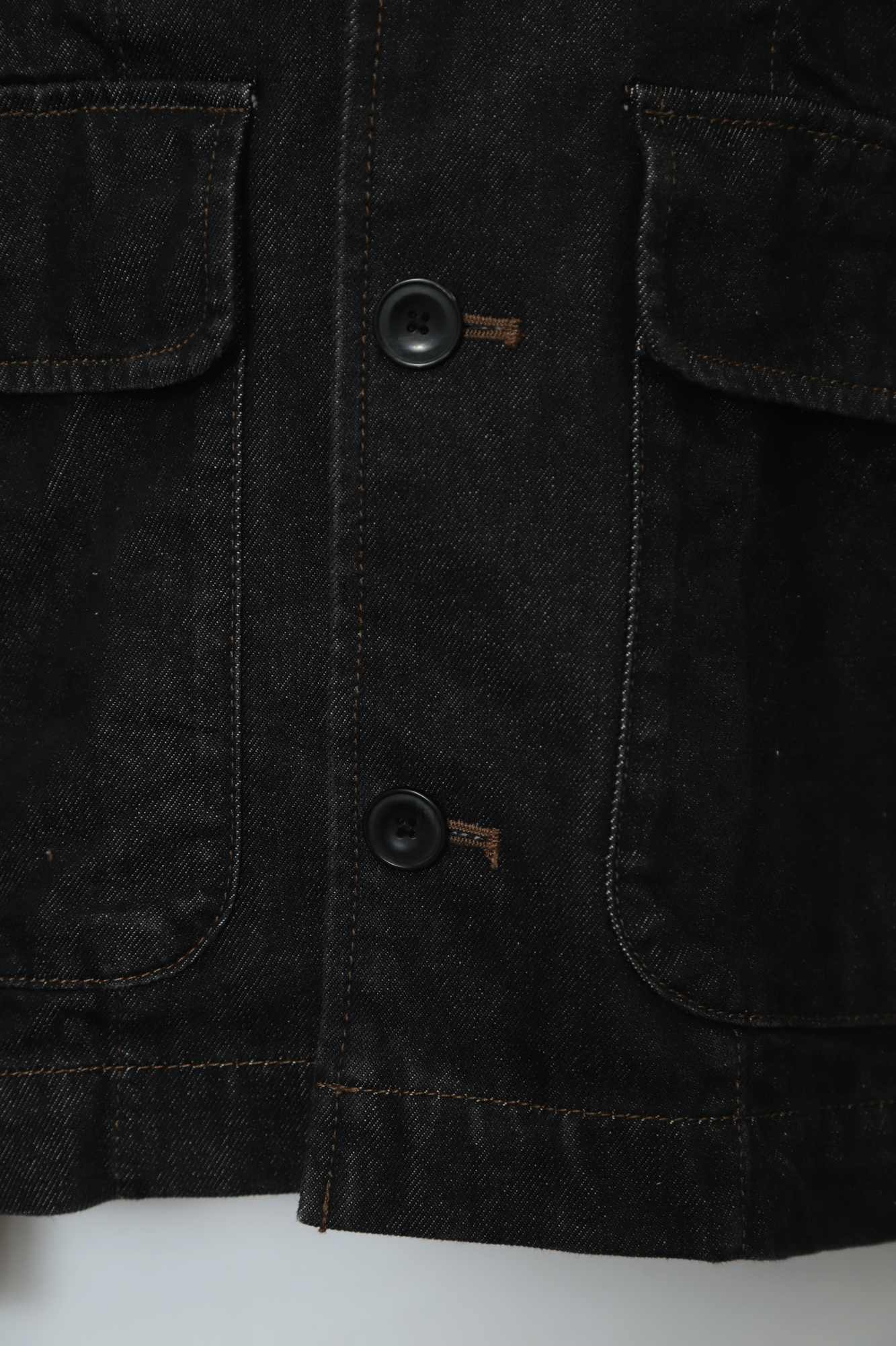 VINTAGE COVERALL DENIM JACKET/XL - 画像 (6)