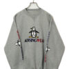 USED MUNSINGWEAR PRINTED SWEAT SHIRT/L