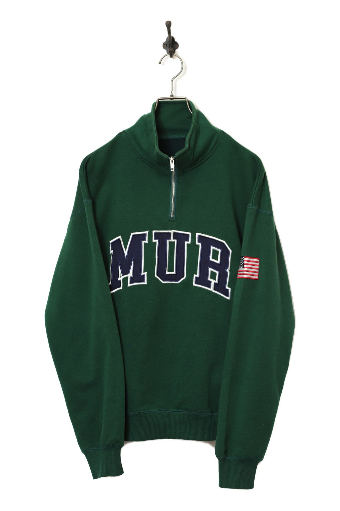 VINTAGE HALF ZIP SWEAT SHIRT/XL