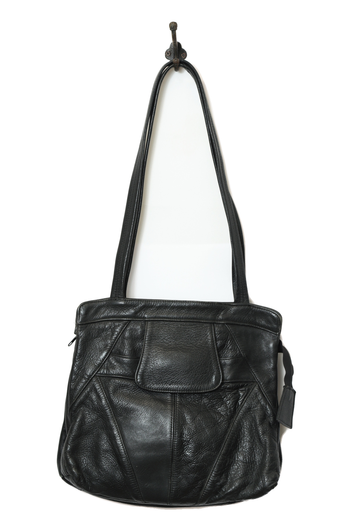 VINTAGE LEATHER BAG/F